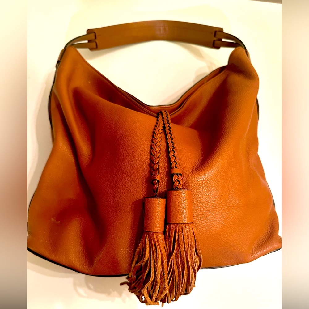 Rebecca Minkoff Leather Tassel Shoulder Bag